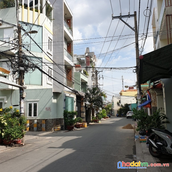 Bán nhà đ. tân hòa đông - hxt thông - gần chợ, q.6, q. tân phú, - 2 tầng - 64.1m2 (4×16) - 6.05 tỷ