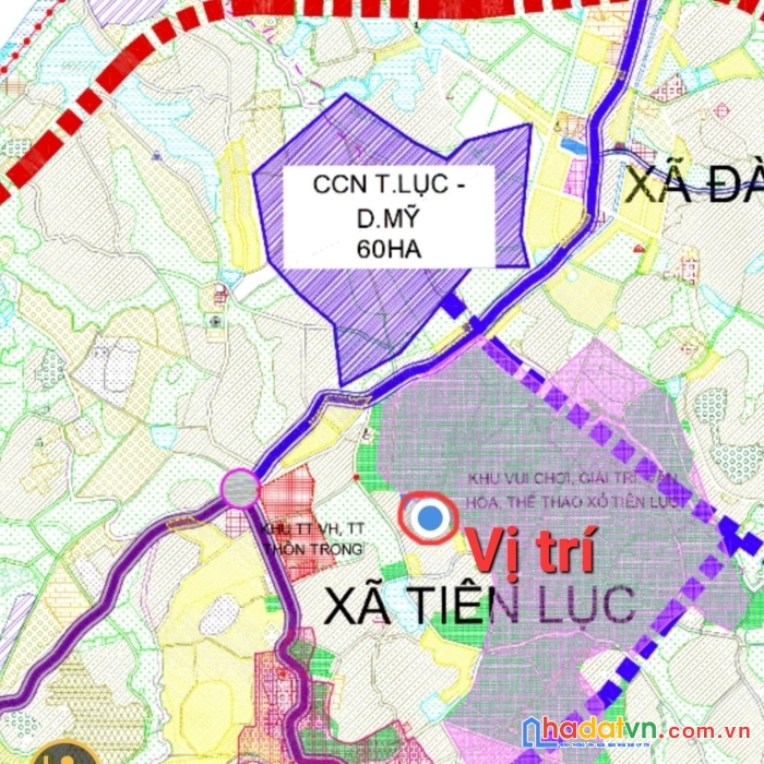 Bán đất ở thôn vàng,xã tiên lục,lạng giang,bắc giang