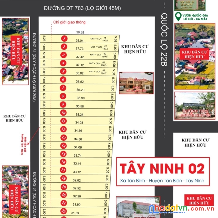 Đất tây ninh 550tr, dành cho đầu tư lâu dài,