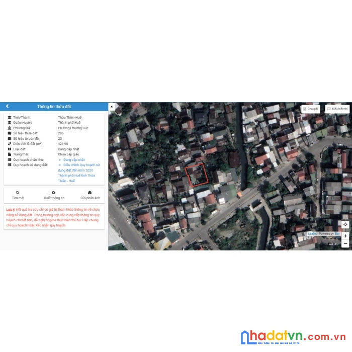 Bán đất 422m2 kiệt 141 bùi thị xuân