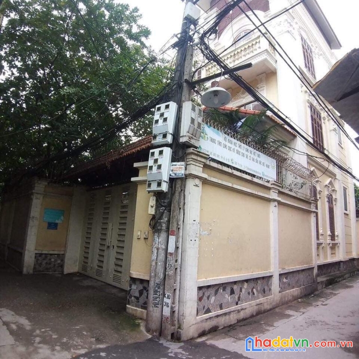 Bán nhà lạc long quân, biệt thự mini sân vườn, lô góc, nhiều mặt thoáng, dt 200m, 4 tầng, mt 10m,