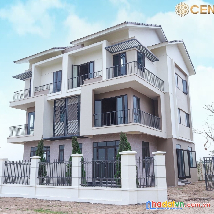 Bán biệt thự sân vườn dự án centa riverside từ sơn 180m2, giá 10,3 tỷ, sổ hồng lâu dài
