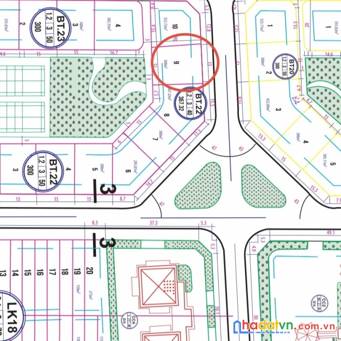 Bán lô đất biệt thự 300m2 vị trí đẹp giá rẻ hấp dẫn tại hà nội