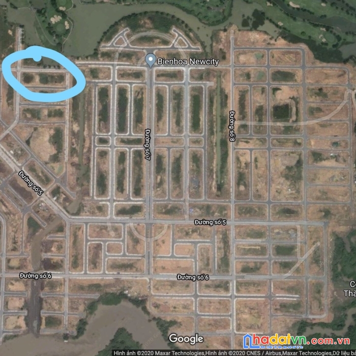 Chính chủ bán nền biên hòa newcity vị trí cực đẹp, giá rẻ, view sông, 24tr/m2