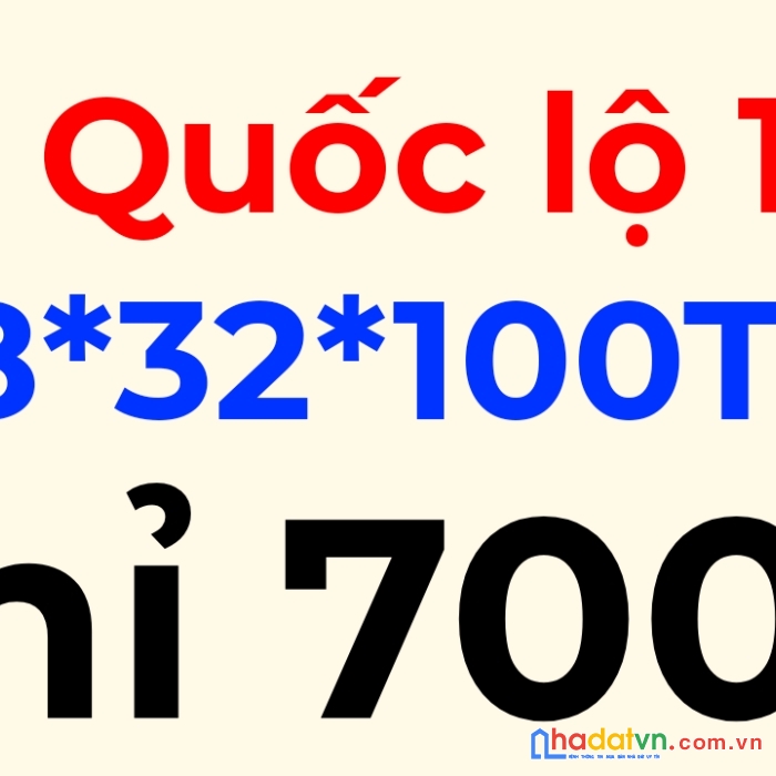 Bán đất mặt tiền quốc lộ 14a tại gia lai. 8*32*100m đất thổ cư chỉ 700tr