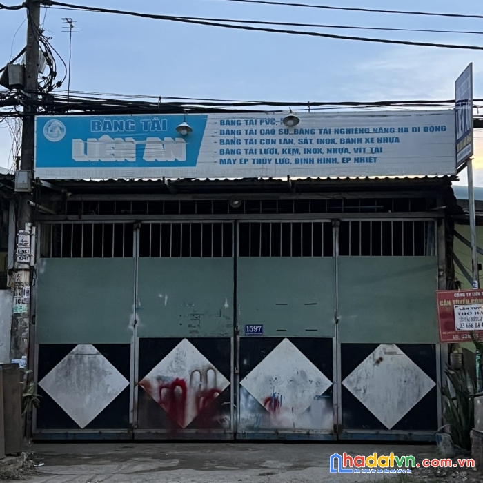 Chính chủ cần bán nhà xưởng mặt tiền vị trí đẹp tại quận bình chánh, tphcm