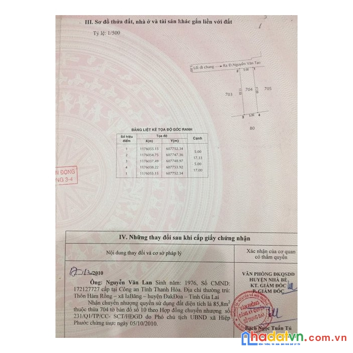 Bán đất thổ cư 86m² tại đường nguyễn văn tạo, xã hiệp phước, huyện nhà bè, tp. hồ chí minh giá
