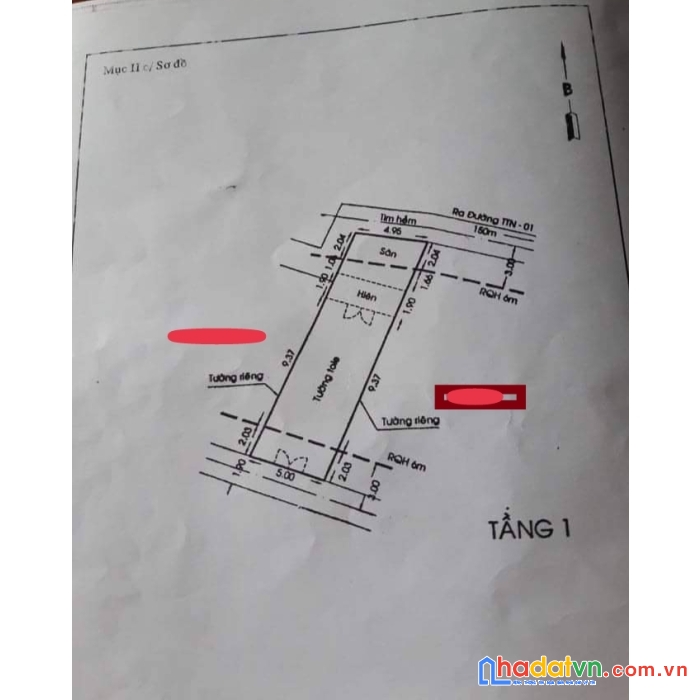 Nhà chưa qua kinh doanh cách trường chinh tầm 100m, do chủ lớn tuổi muốn về quê sinh sống nên cần