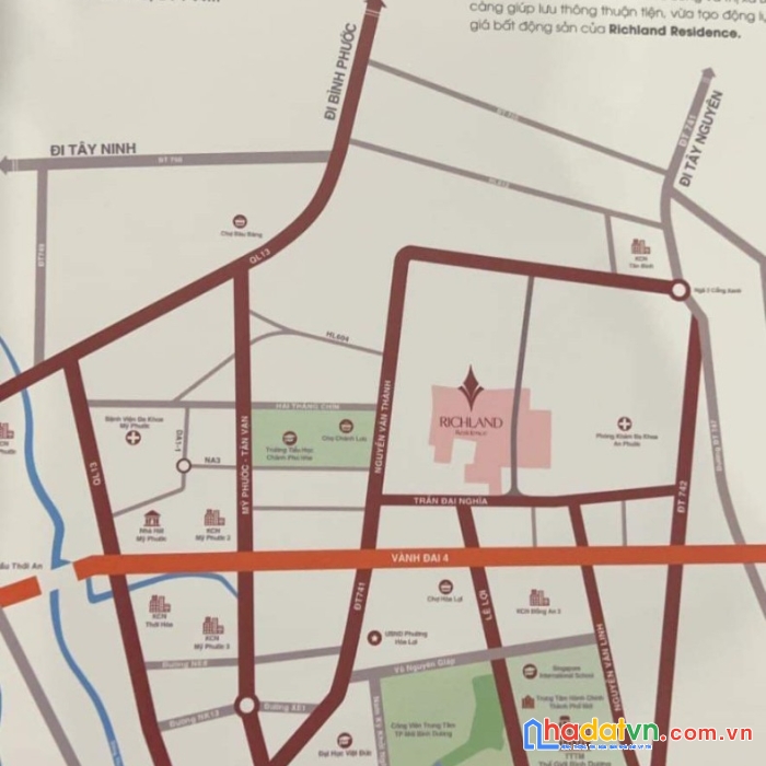 Bán đất sổ riêng, full thổ cư, giá chỉ 1,3 tỷ/nền, bến cát, bình dương