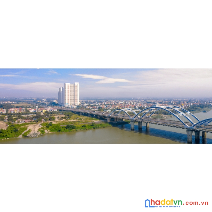 Chưa đến 2 tỷ có ngay căn hộ 71 m2, view sông và cầu rất đẹp