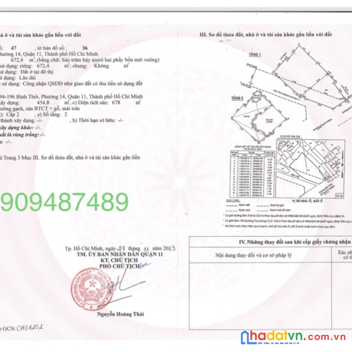Chính chủ gởi bán gấp nhà căn góc 3 mặt tiền kinh doanh sầm uất bình quới, p14, q11. 822m2, 150 tỷ