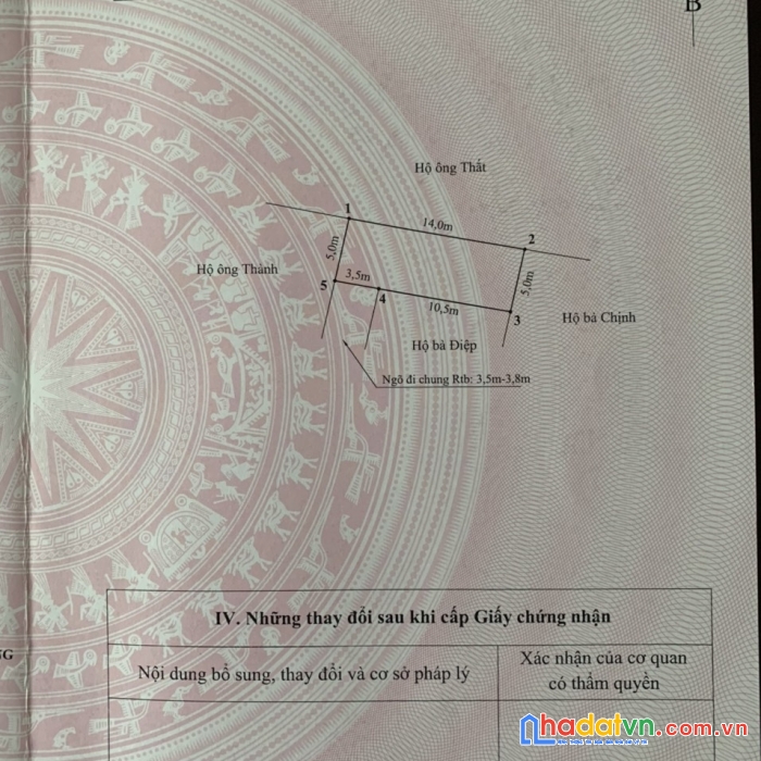 Bán đất mỹ đức an lão 1