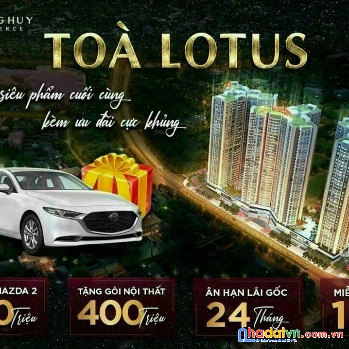 Chung cư cao cấp hoàng huy commerce, đường võ nguyên giáp, lê chân, hải phòng