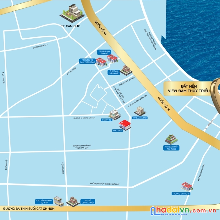 Lô đất dành cho nhà đầu tư cá mập, cá voi