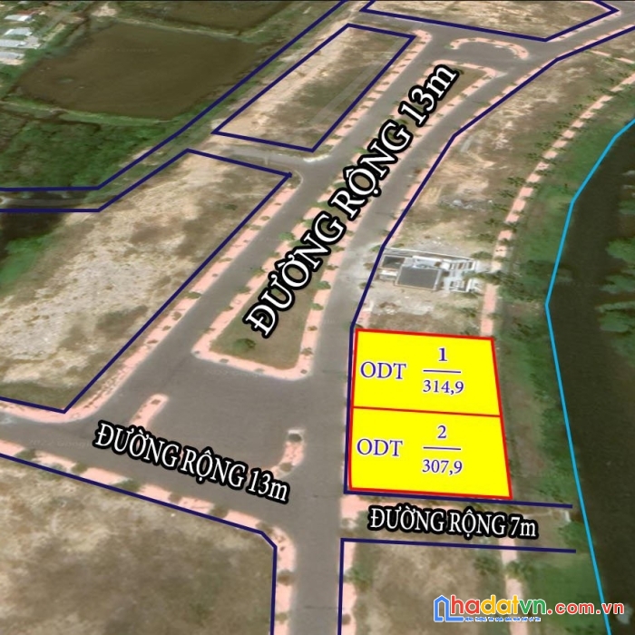 Bán đất khu đô thị ven sông tắc vĩnh thái nha trang
