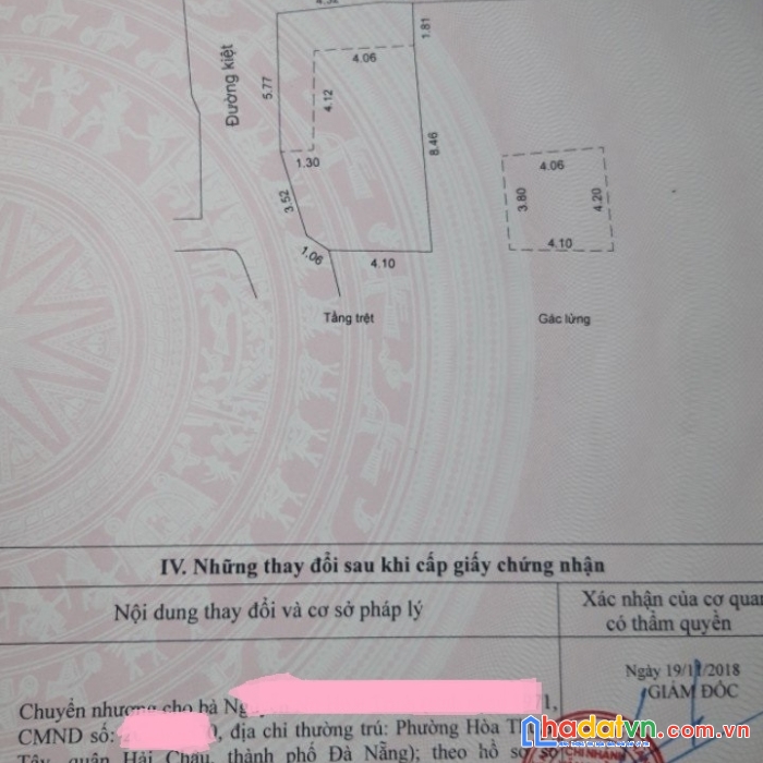 Bán đất tặng nhà đường phan thanh đà nẵng