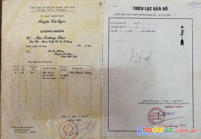 Bán lô đất mặt tiền đối diện cây xăng dầu nam tây nguyên, tại đường tỉnh lộ 8, xã ea kpam, cư
