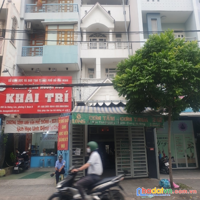 Nhà cần bán  mặt tiền đường âu dương lân, phường 3 quận 8 dtsd 157m2 dài tận 37m2 ngang 4,1