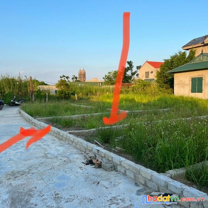 Bán lô đất xã hồng vân, thường tín, gần cầu mễ sở, 999tr