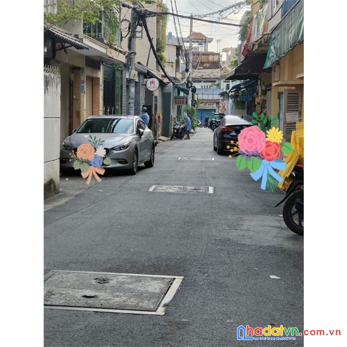 Bán biệt thự 3 tầng phan đăng lưu, phú nhuận, giá chỉ 90tr/m2