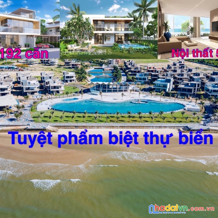 Cần bán biệt thự nghỉ dưỡng mặt tiền biển vũng tàu