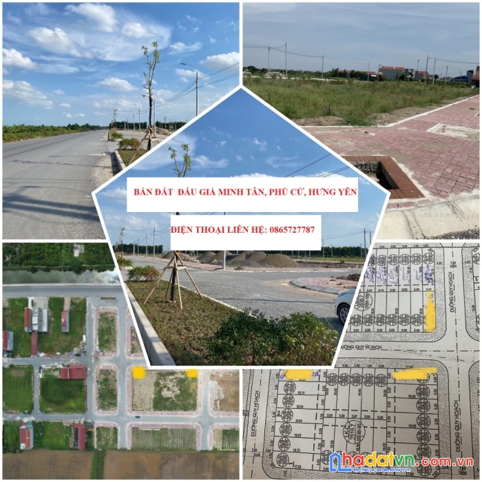 Đất đấu giá minh tân, phù cừ, hưng yên