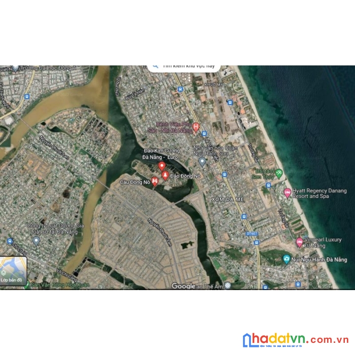 Chính chủ cần bán lô đất sổ đỏ lô góc khu đô thị ven sông q. ngũ hành sơn, đà nẵng