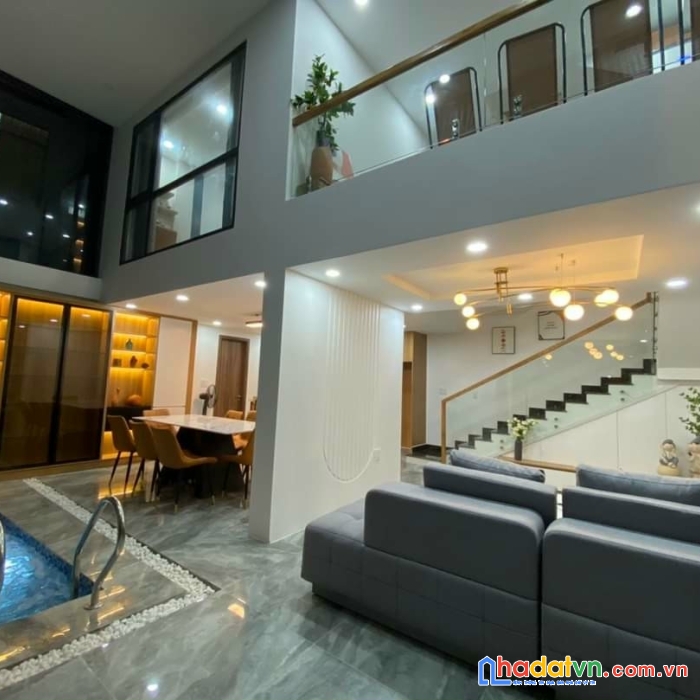 Nhà đẹp 5 tầng - 2 mặt thoáng - hồ bơi - sân vườn - nội thất bao xịn – 14 tỷ