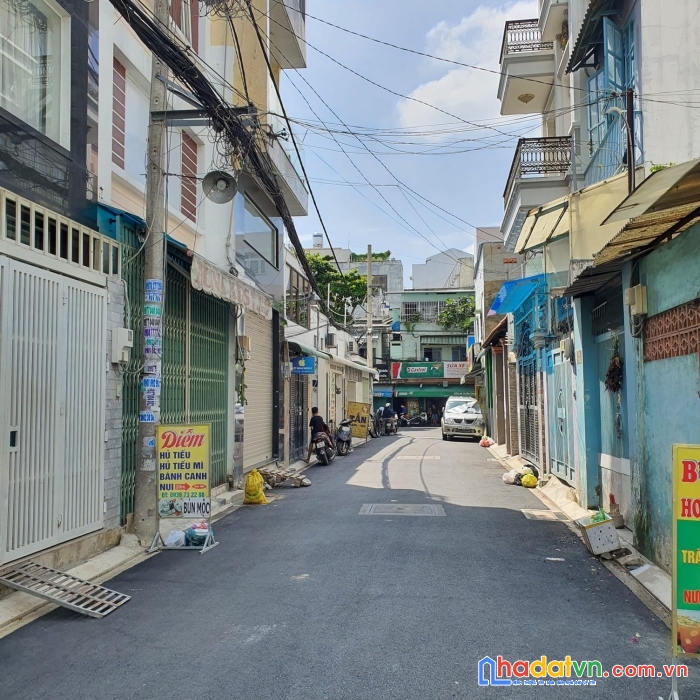 Bán nhà 55 m2, đẹp vào ơ luôn, độc lập hẻm 4 m, 3 tầng, 5 tỷ x