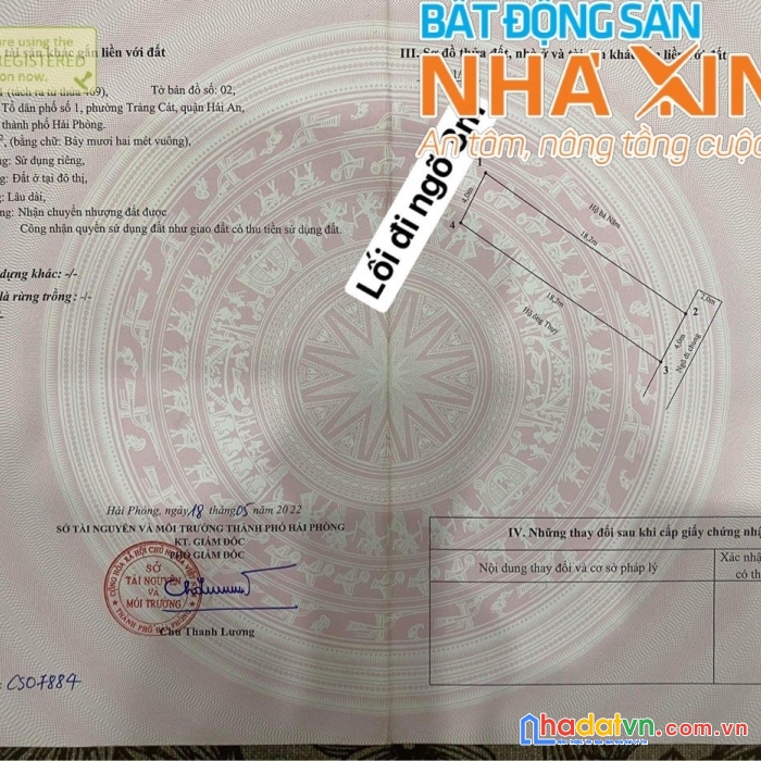 N488     đất vuông vắn. đẹp đẽ. dân cư đông tại tuyến đầu cát linh  
      lô đất 72m2  giá quá