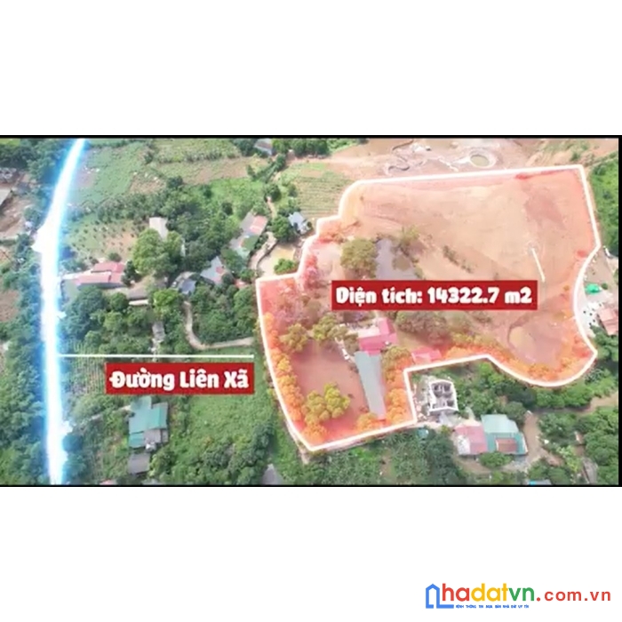 Bán đất  nghỉ dưỡng - liên sơn - lương sơn - hòa bình - diện tích 1.5ha giá 1.xtr/m có hồ nc