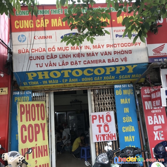 Cho thuê nhà số 7h2 ngọc hồi, hoàng liệt, hoàng mai, hà nội dt45m2 giá 7.5tr/th