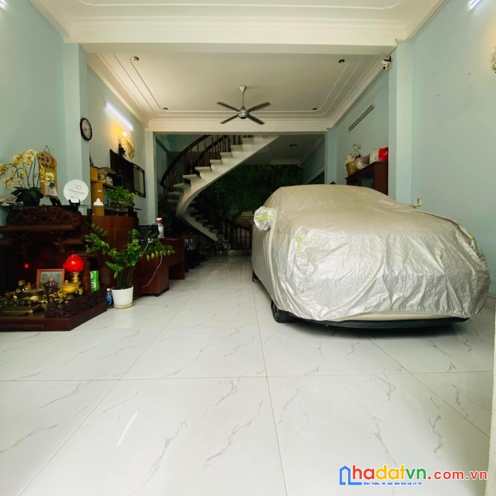 Bán đất tặng nhà 4 tầng - 264m2 - nở hậu - vừa ở vừa mở công ty hoặc làm kho xưởng