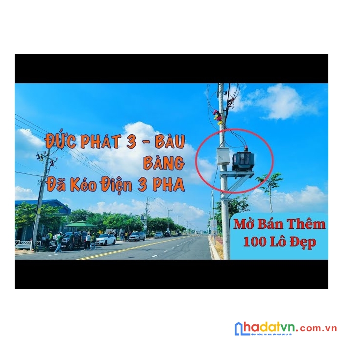 Bán đất nền dự án đức phát 3, mặt tiền quốc lộ 13 ngay lai uyên - bàu bàng - bình dương