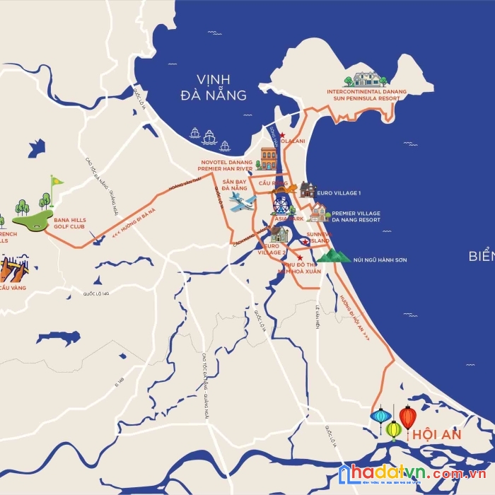Sunneva island - biệt thự trên đảo giữa lòng tp đà nẵng - của tập đoàn sun group.