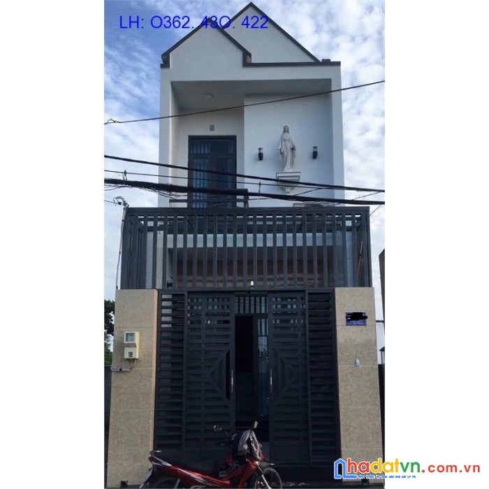 Bán gấp nhà hxh, thạnh xuân, quận 12, 2 tầng, 4x17.85m2, 4 tỷ 2 tl