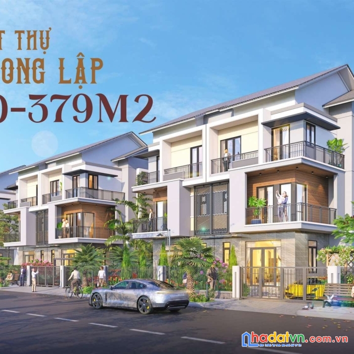 Bán biệt thự song lập 180m2 giá rẻ tại vsip từ sơn