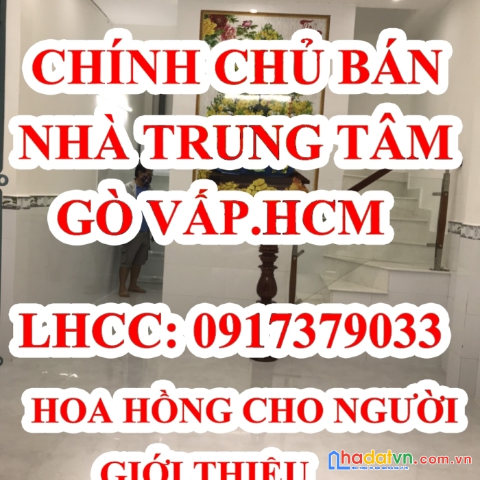 Chính chủ cần bán nhà mới xây tại 35/8/3 đường số 7 phường 7 gò vấp hcm