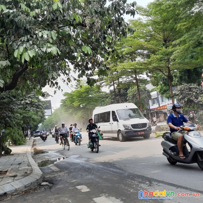 Bán đất lô góc phố nguyễn khánh toàn 170m mt 8m 57.5 tỷ