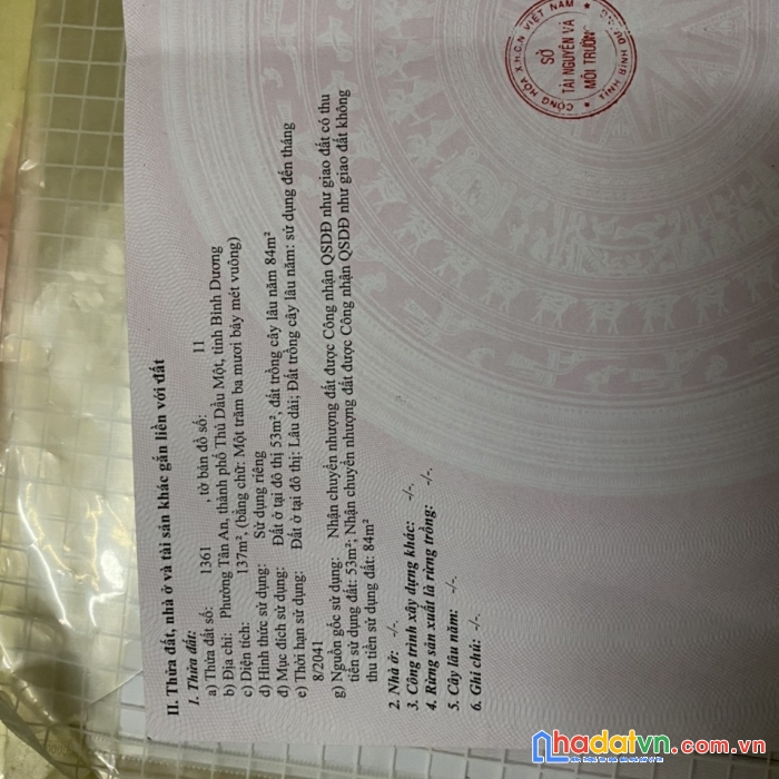 Sở hữu ngay lô mặt tiền vị trí đẹp - giá ưu đãi tại thủ dầu một bình dương