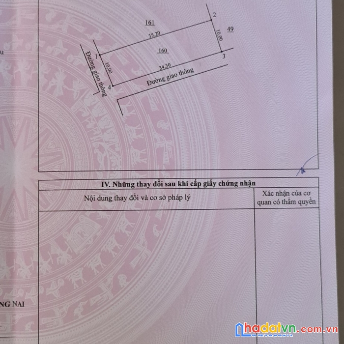Đất 2 mặt tiền chính chủ 10x35m gần đh y dược 2 s n bay long thành đồng nai