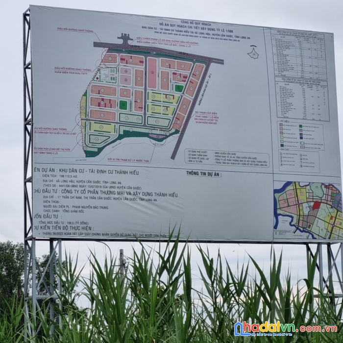 Đất nền khu dân cư thương mạithành hiếu