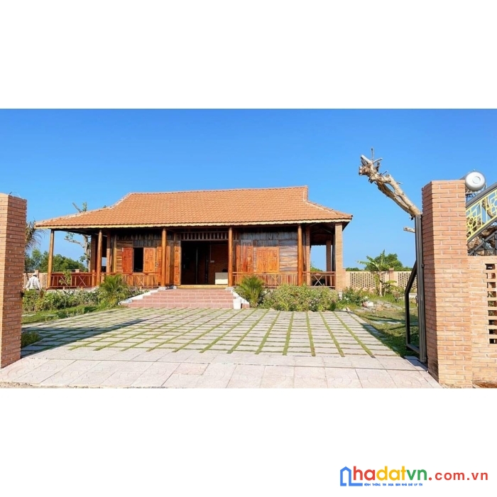 Nhà vườn suối nước nóng bình châu 1000m2, đường nhựa 6m 0932627439