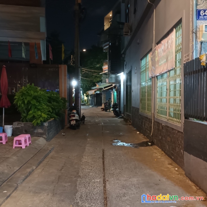 Chính chủ cần bán gấp nhà hẻm xe hơi thông hòa bình p5 q11 35m2 chỉ 4 tỷ 5