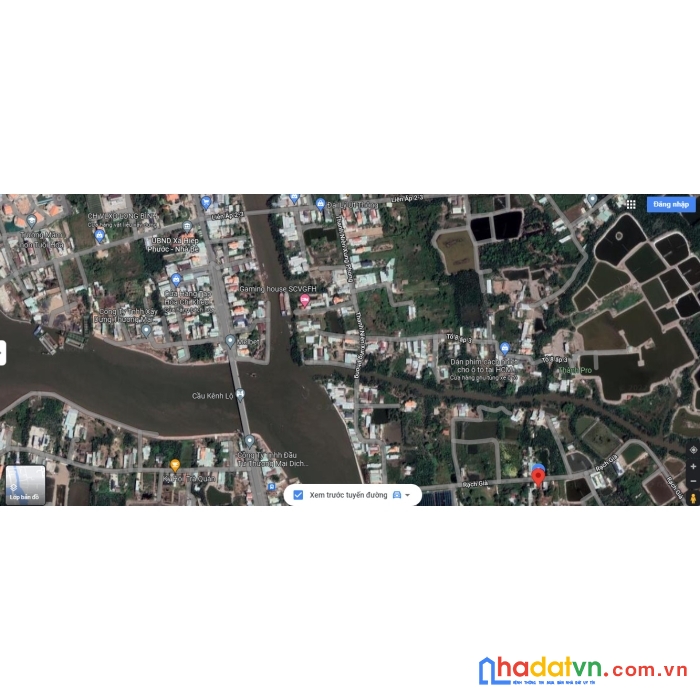 Kẹt tiền bán 125m2 đất tại xã hiệp phước, huyện nhà bè giá 2.3