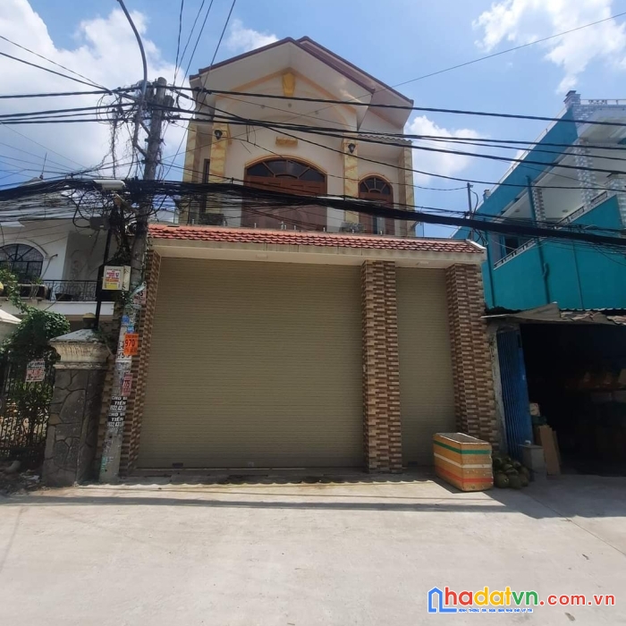 Nhà mặt tiền kinh doanh mua bán, làm kho xưởng, ngang 6m 2 ôtô ngủ trong nhà, 142m2, nhỉnh 7 tỷ.