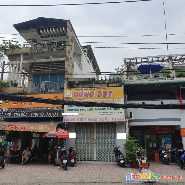 Bán nhà mặt tiền  đường dạ nam, gần cầu chữ y, phường 2, quận 8