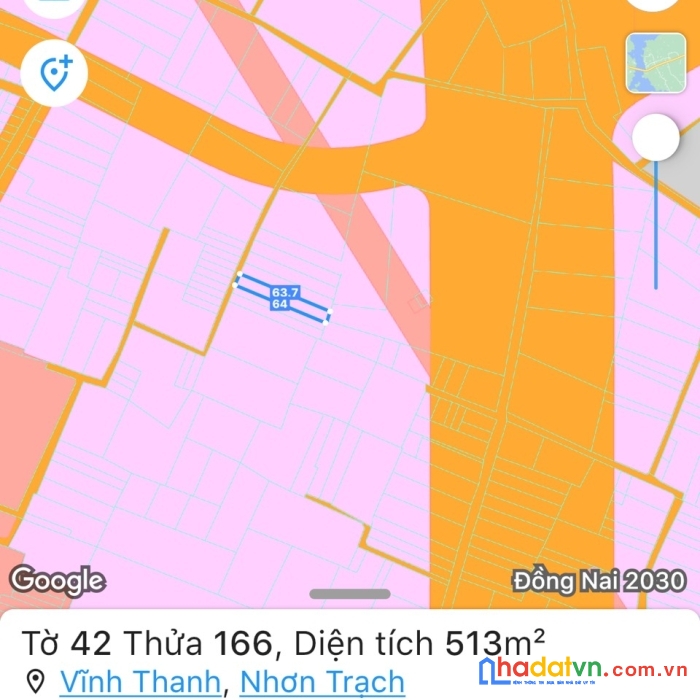 Cần bán nhanh 2 lô đất đẹp liền kề tại khu vĩnh thanh, nhơn trạch, đồng nai
