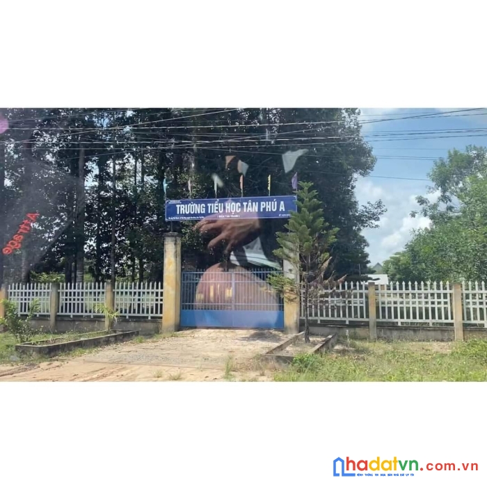 Đất ngay trường tiểu học tân phú a, tân phú, tân châu, tây ninh