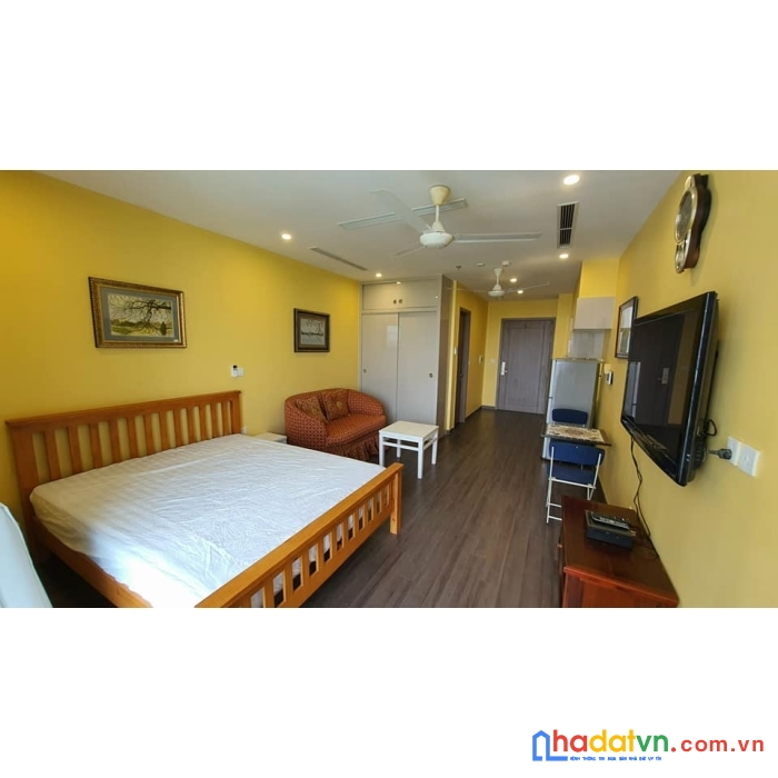 Cho thuê căn hộ vinhomes symphony studio  full đồ thiết kế giá 7.5 triệu/tháng.